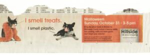 Hillside Mall Malloween Newspaper Ad