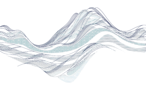 Abstract art, waivey lines.