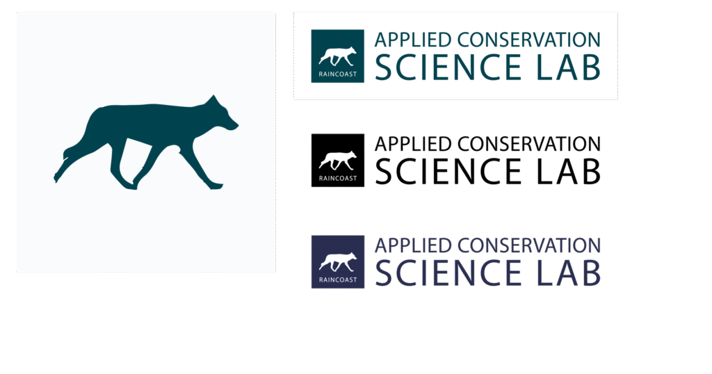 Assortment of Applied Conservation Science Lab logos.